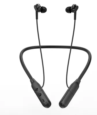 Obrázok produktu pre Slúchadlá do uší, športové, Bluetooth, 6 kusov, 30 hodín výdrže, bezdrôtové, športové slúchadlá, vnútroušné, slúchadlová súprava, s obojkom, potlačenie hluku ENC, farba: čierna (model: LX03)