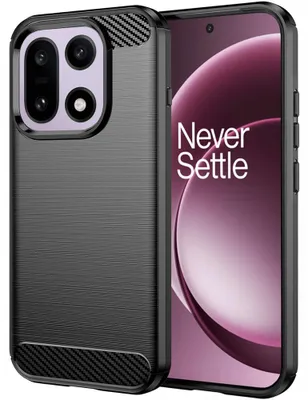 Produktbild von Techsuit – Carbon-Silikon-Hülle für OnePlus 15 – schwarz