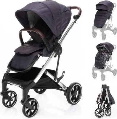 Produktbild von ZOPA Kinderwagen Quest 2022 Mitternachtsmarine/Silber