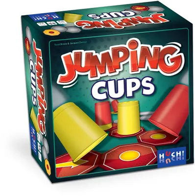 Produktbild von 881427 - Jumping Cups, Figurenspiel (DE, EN, FR), für 2 Spieler, ab 8 Jahren