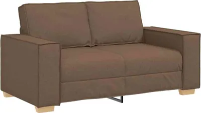Produktbild von vidaXL 2-Sitzer Sofa Braun 120 cm Stoff