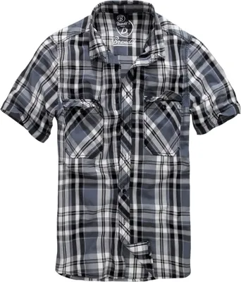 Image de Brandit Roadstar chemise noir-anthracite, XL