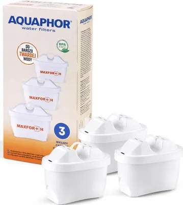 Obrázek produktu pro AQUAPHOR Maxfor+, 3 kusů, Aquaphor, Kazeta pro vodní filtr