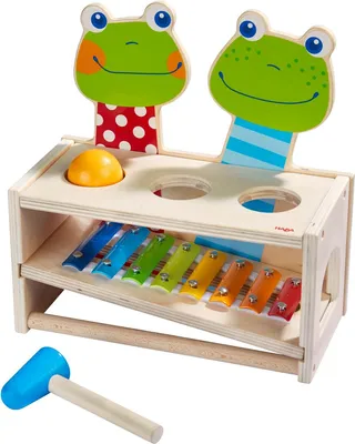 Produktbild von Klang-Klopfbank Froschkonzert