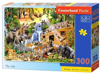 Zdjęcie produktu dla Puzzle 300 elementów Arka Noego Castorland