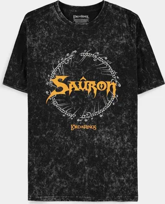Produktbild von The Lord of the Rings - Acid Wash Men's Short Sleeved T-shirt - L - Difuzed TS536430LTR - (T-shirts and Tops / Short Sleeved T-shirts)