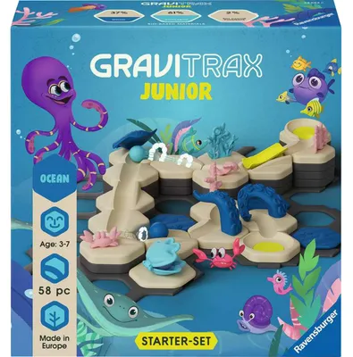 Image de Ravensburger GraviTrax Junior Kit de démarrage S Ocean, train