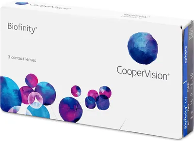 Zdjęcie produktu dla BIOFINITY 3 szt. Soczewki miesięczne. Moc: -5,25