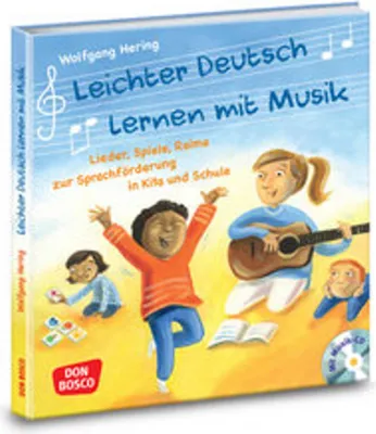 Obrázek produktu pro Leichter Deutsch lernen mit Musik, m. Audio-CD und Bildkarten