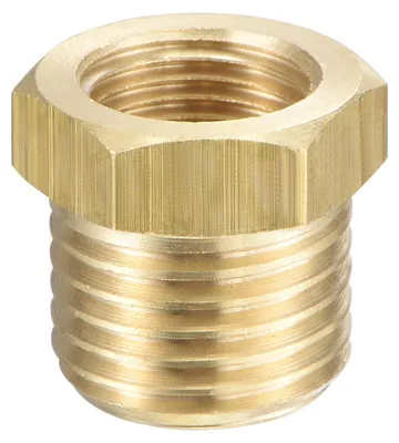 Messing BSPP-Verloopadapter 1/4" AG x 1/8" IG