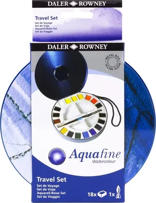 Obrázok produktu pre Daler Rowney Aquafine Sada akvarelových farieb 18 ks