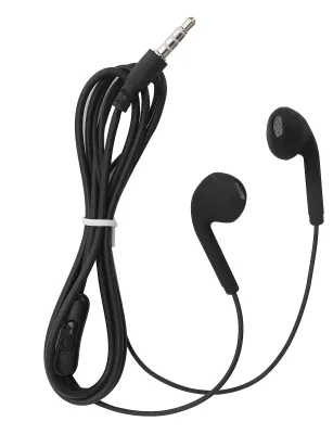 Zdjęcie produktu dla Słuchawki przewodowe U19, uniwersalne słuchawki muzyczne Hi-Fi 3,5 mm, przewodowe, do telefonów komórkowych (czarne)