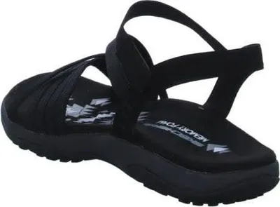 Image de Skechers REGGAE SLIM, sandale pour femmes, couleur noire, taille 36