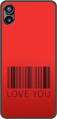 Produktbild von König Design Hülle kompatibel mit Nothing Phone 1 Kunststoff Soft Handyhülle - Handy Case Love You