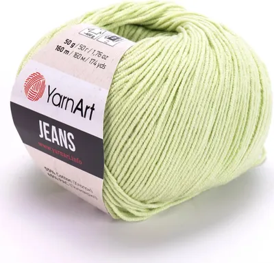 Produktbild von Yarn Art Jeans 11 Light Green Strickgarn