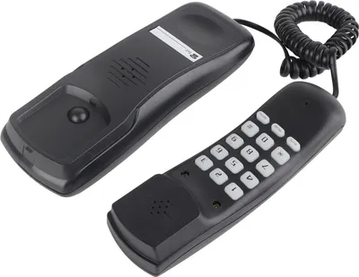 Produktbild von Heimtelefon Multifunktionales Wandtelefon für Büro, Zuhause, Hotel, Badezimmer Schwarz