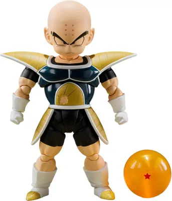 Zdjęcie produktu dla Bandai Tamashii Nations Dragon Ball Z S.H. Figuarts figurka Krillin (strój bojowy) 11 cm