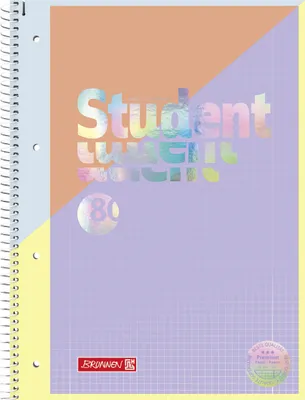 Productafbeelding van BRUNNEN 106792869 Collegebl A4 Lin28 90g Intoxicate