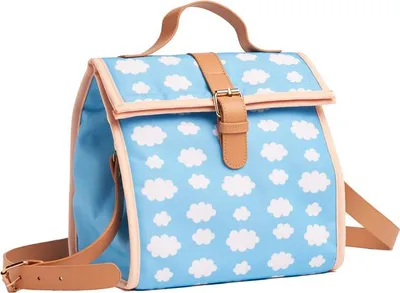 Produktbild von Thermotasche – Blaues Himmelsmuster