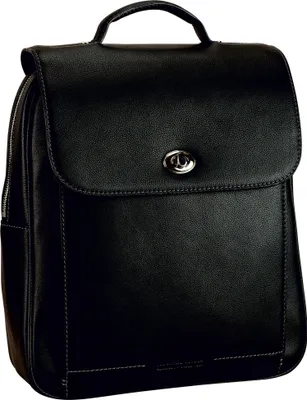 Produktbild von LEONHARD HEYDEN Leder Rucksack Nizza City Backpack Black schwarz