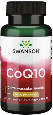 Produktbild von Coenzym Q10 30 mg 120 Kapseln Swanson Health Products
