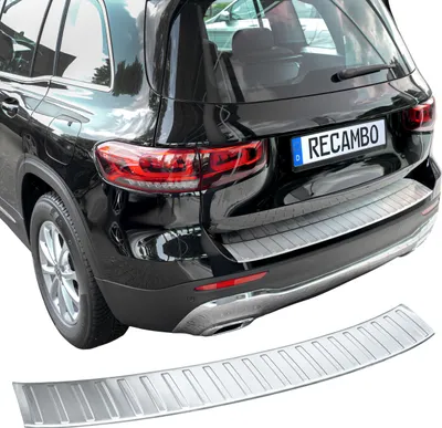 Zdjęcie produktu dla Matowa osłona zderzaka ze stali nierdzewnej pasująca do Mercedes GLB | typ X247 | rok produkcji od 2019&gt