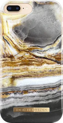 Obrázek produktu pro IDEAL OF SWEDEN, pouzdro pro iPhone 6 Plus/7 Plus/8 Plus Outer Space Marble, zlaté