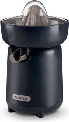 Produktbild von Ariete 417 Breakfast Zitruspresse mit 2 Presskegeln, 40 W,  dunkelblau
