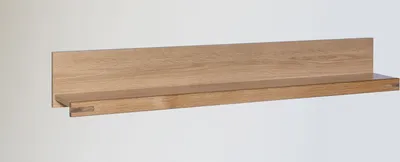 Produktbild von Wandboard Tabea Steckboard Wildeiche geölt Breite 135cm Regal Wandregal