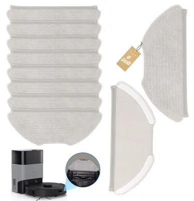 8 Wischpads für Airrobo T20 – Staubsaugerzubehör