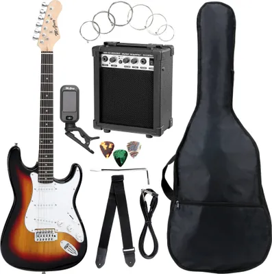 Image de McGrey Rockit ST-Complete Sunburst - jeu de guitares