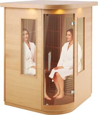 Produktbild von Infrarotkabine - Infrarotsauna Wärmekabine - Saunakabine für 2 Personen - 2000W - Wellness zuhause