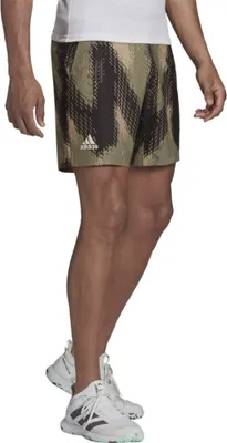 Produktbild von Adidas Hose für Herren mit grafischem Muster in den Farben Braun und Schwarz