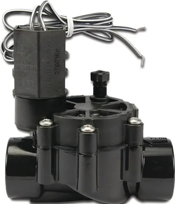 Produktbild von Rain Bird Magnetventil Polypropylene 1" Innengewinde 10bar 24VAC Schwarz Typ 100-DV