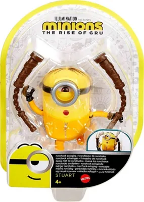 Obrázok produktu pre Mattel Mimoni Raštáci Stuart nunčaky