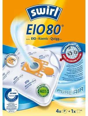 Obrázek produktu pro Swirl EIO 80, Oranžová, Bílá, EIO BS 80 - 88, 161 mm, 236 mm, 74 mm, 220 g