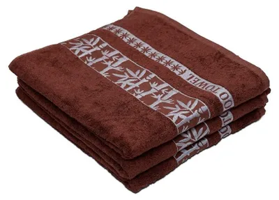 Obrázok produktu pre 2x osuška BAMBOO 70x140 hnedá, 70% bambus + 30% bavlna