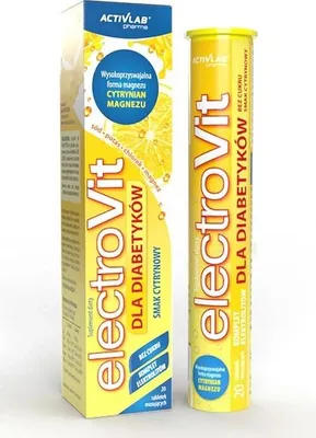 Immagine prodotto di Electrovit® per diabetici gusto limone Activlab Pharma
