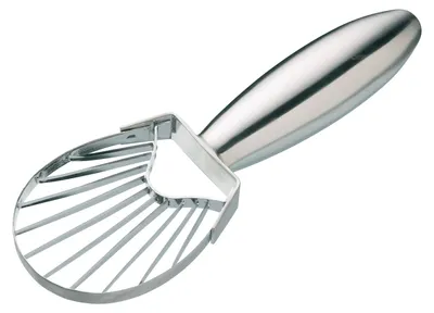 Produktbild von Avocadoschneider Avocadoschäler - Edelstahl - 18 cm - 2-in-1 - Silber