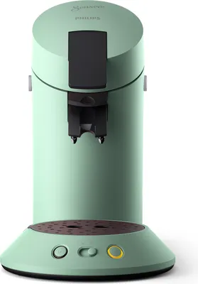 Produktbild von Philips Senseo Original Plus Kaffeepadsmaschine, Kaffeestärkeauswahl, Coffee Boost Technologie, Recycling-Kunststoff, Wüsten Grün (CSA210/80)