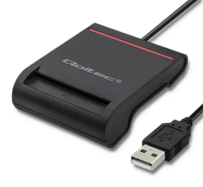 Immagine prodotto di Qoltec Smart chip ID card scanner