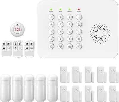 Produktbild von Sicherheitssystem, Drahtlose Verbindung, Smart Home Kompatibilität, A02 GSM Kit F, EU-Stecker