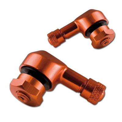 Image de Aluminiumventil 90° abgewinkelt orange eloxiert