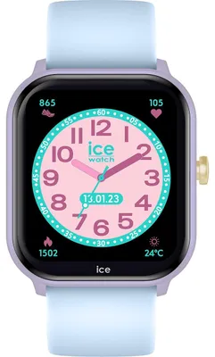 Produktbild von Ice‑Watch ICE smart junior 2.0 Purple / Soft Blue Kinder Smartwatch 022801