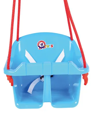 Produktbild von Baby-Plastikschaukel, blau, Tragkraft 20 kg, 36 x 30 x 29 cm, ab 24 Monaten