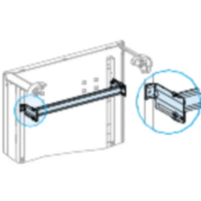 Image de Schneider Electric PrismaSeT-G, rail DIN LVS03002