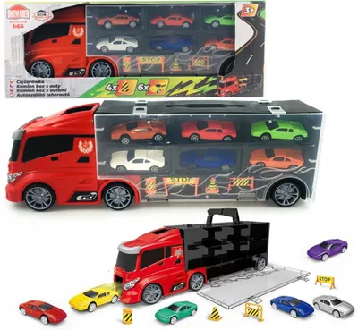 Produktbild von Dromader LKW Spielzeugauto Lanzauto Wurframpe 1:64