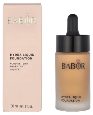 Produktbild von BABOR Hydra Liquid Foundation, Flasche, Flüssigkeit, trockene Haut, Feuchtigkeitsspendend, tan, Strahlend