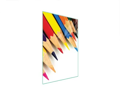 Image de Planche à découper en verre 35x52 couleur