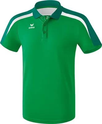 Produktbild von Erima Fußball Liga 2.0 Poloshirt Trainingsshirt Herren grün weiß Gr S